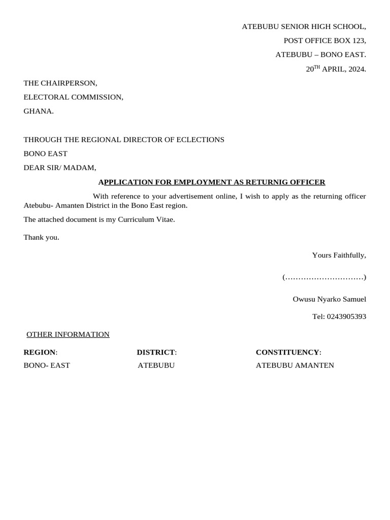 Ec Letter | PDF