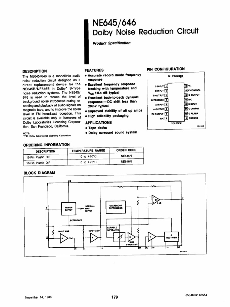 NE645 PhilipsSemiconductors | PDF