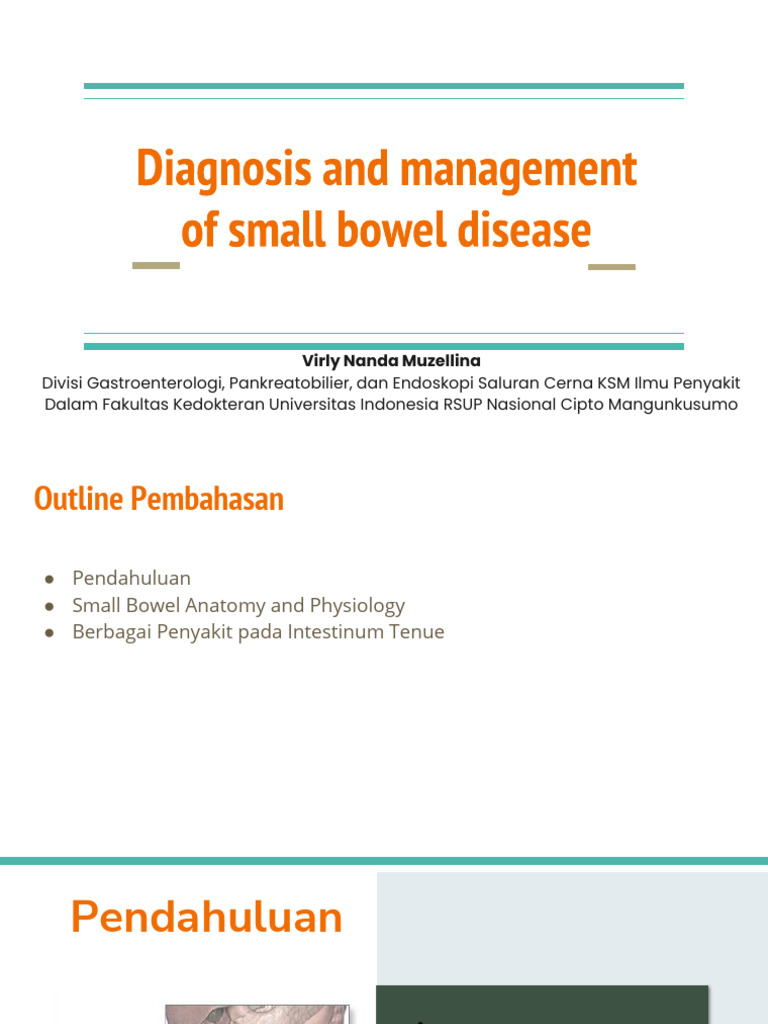 Diagnosis and Management of Small Bowel Disease Edited 3 | PDF