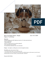 Beagle Puppy Pattern