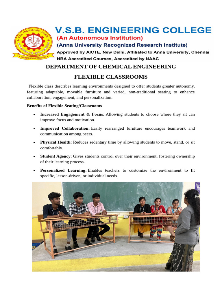 Flexible Classrooms | PDF