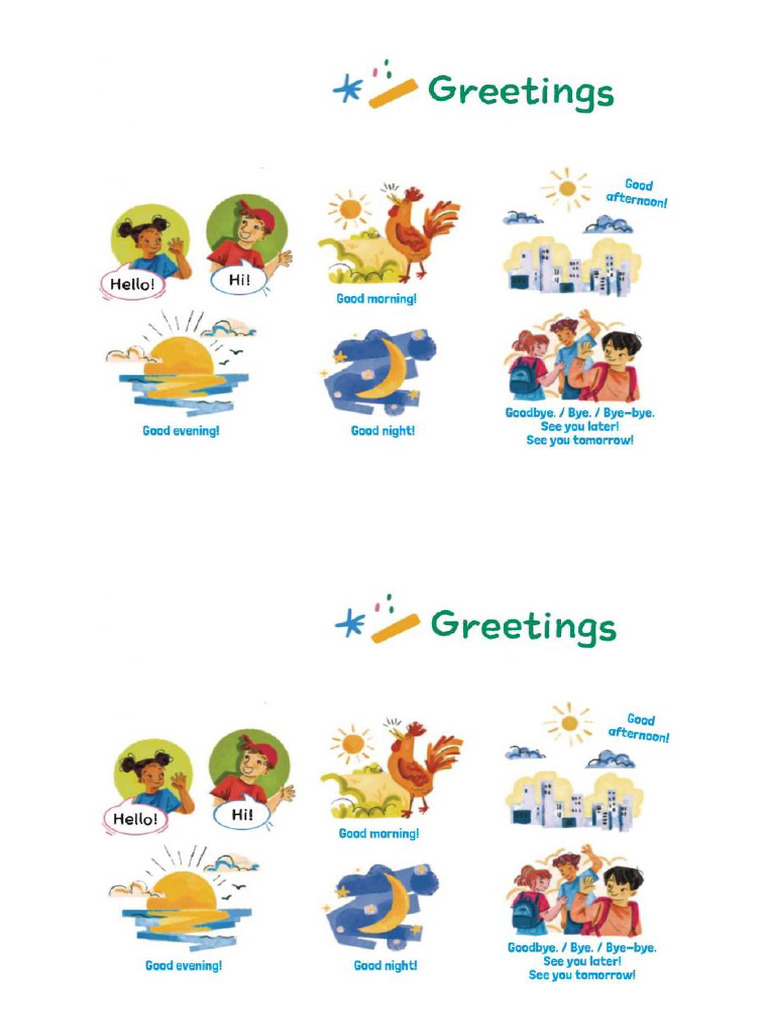 Greetings | PDF