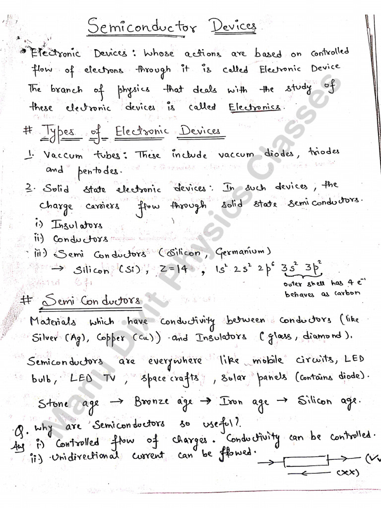 Semiconductor Devices (Updated) | PDF
