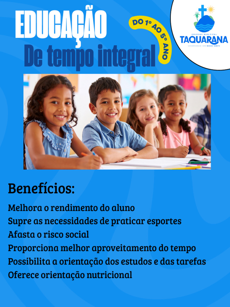 Educação em Tempo Integral | PDF