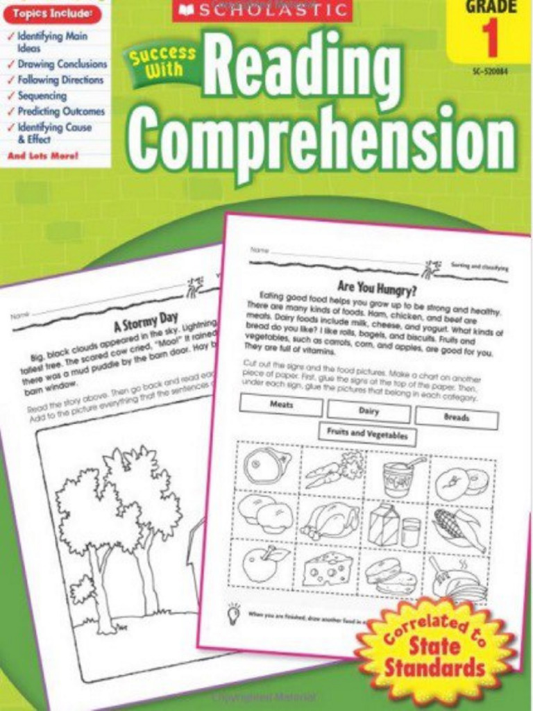 Reading Comprehension Grade 1 | PDF