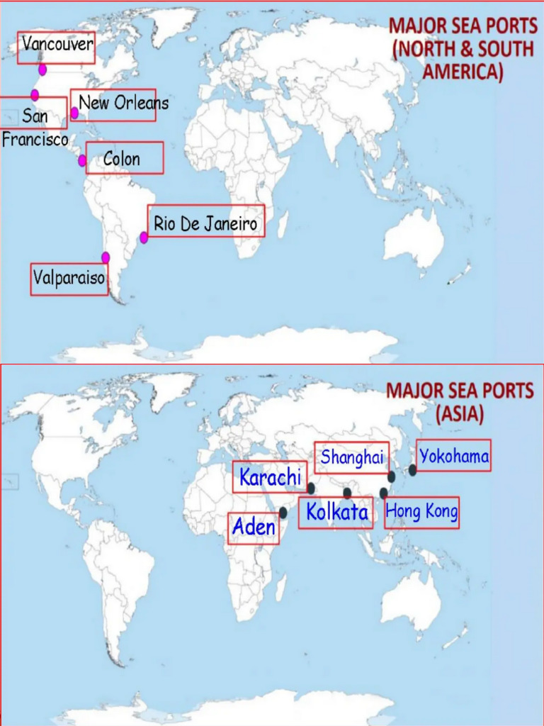 Major Sea Ports | PDF