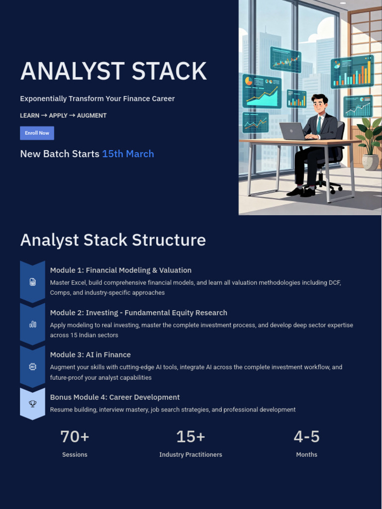 Analyst Stack by Sanjay Saraf Educational Institute | PDF | Artificial ...