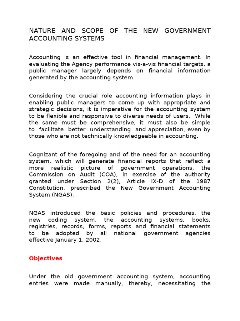 LEsson NGAS | PDF | Debits And Credits | Expense