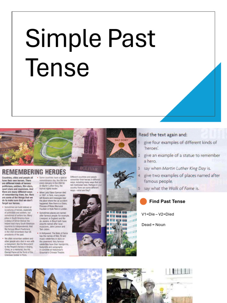 Simple Past Tense | PDF