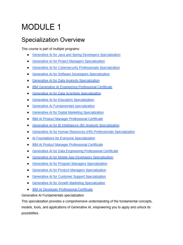 Coursera - Generative AI Prompt Engineering Basics | PDF | Artificial ...
