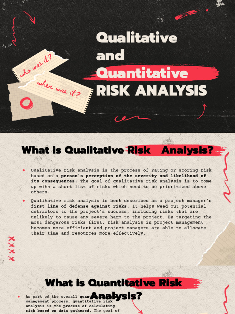 CHAPTER III - Qualitative and Quantitative Risk Analysis | PDF | Risk ...