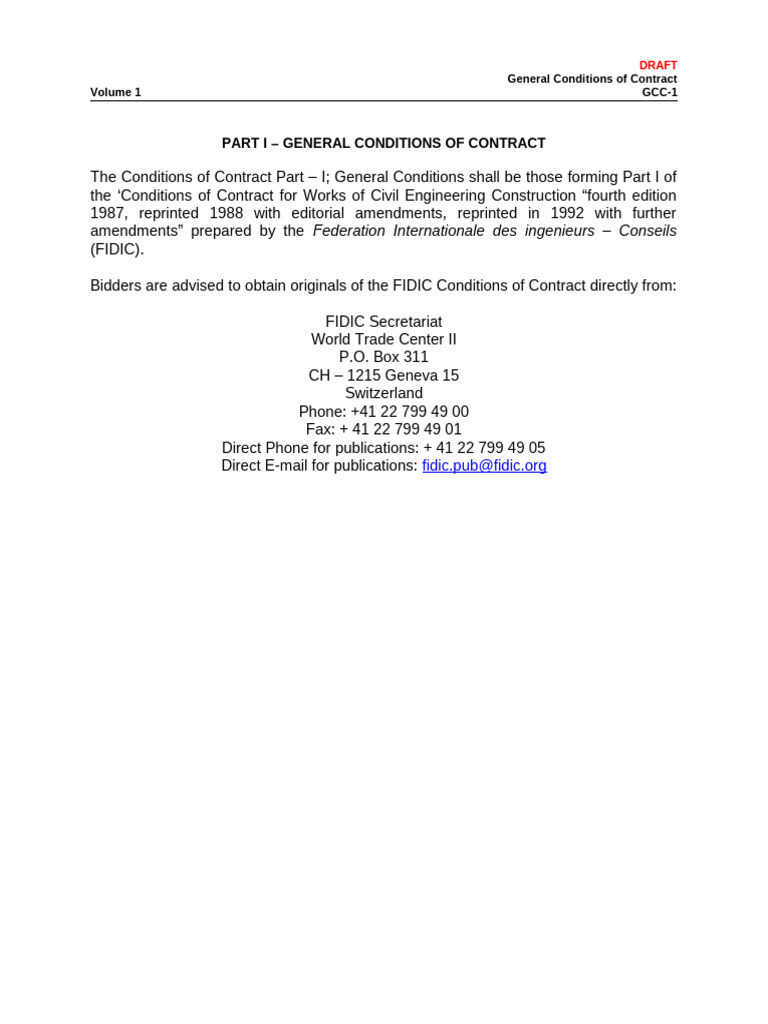 4-General Conditions of Contract | PDF