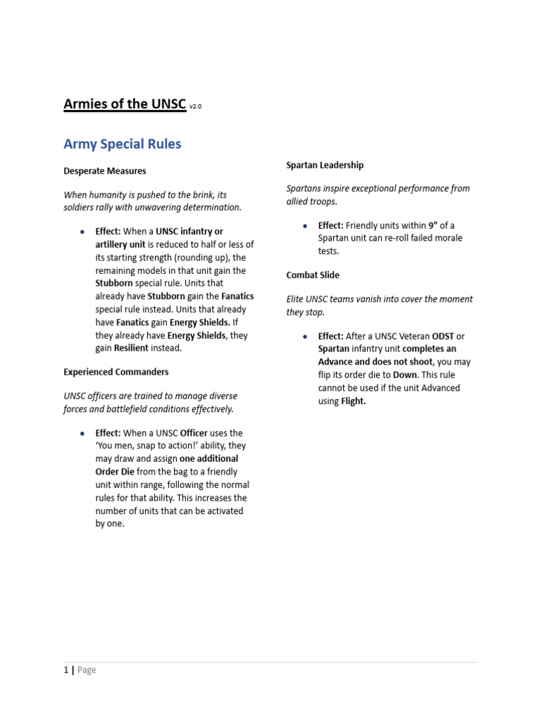 Armies of The UNSC V2.0 | PDF | Anti Tank Warfare | Tanks