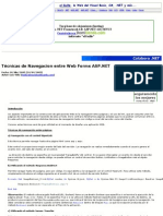 Técnicas de Navegacion Entre Web Forms ASP