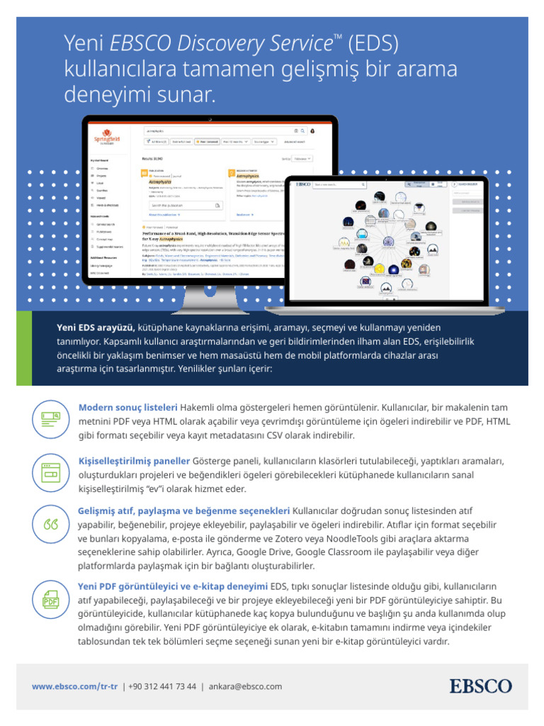 EDS UI Features and Benefits TR | PDF