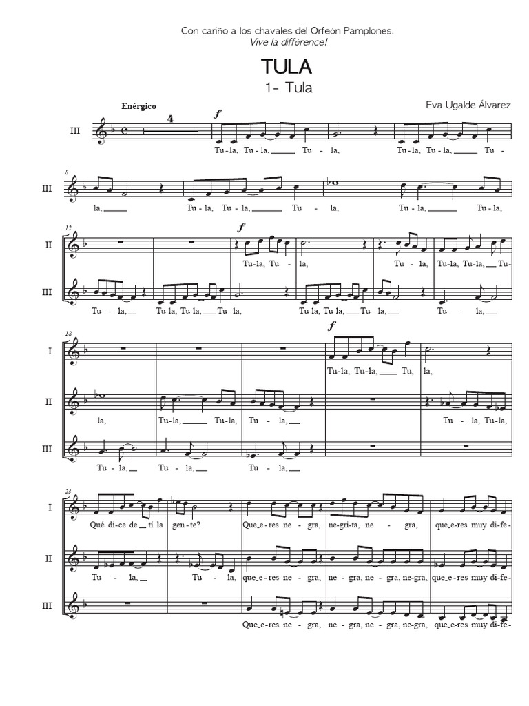 1 - Tula (Coro) | PDF