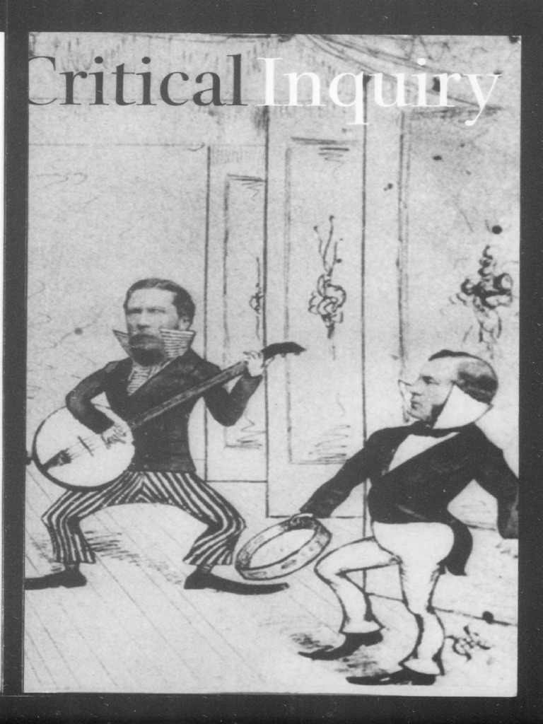 Critical Inquiry Spring 2003_ Vol 29 Iss 3 -- IsSN 0093-1896, Volume 29 ...