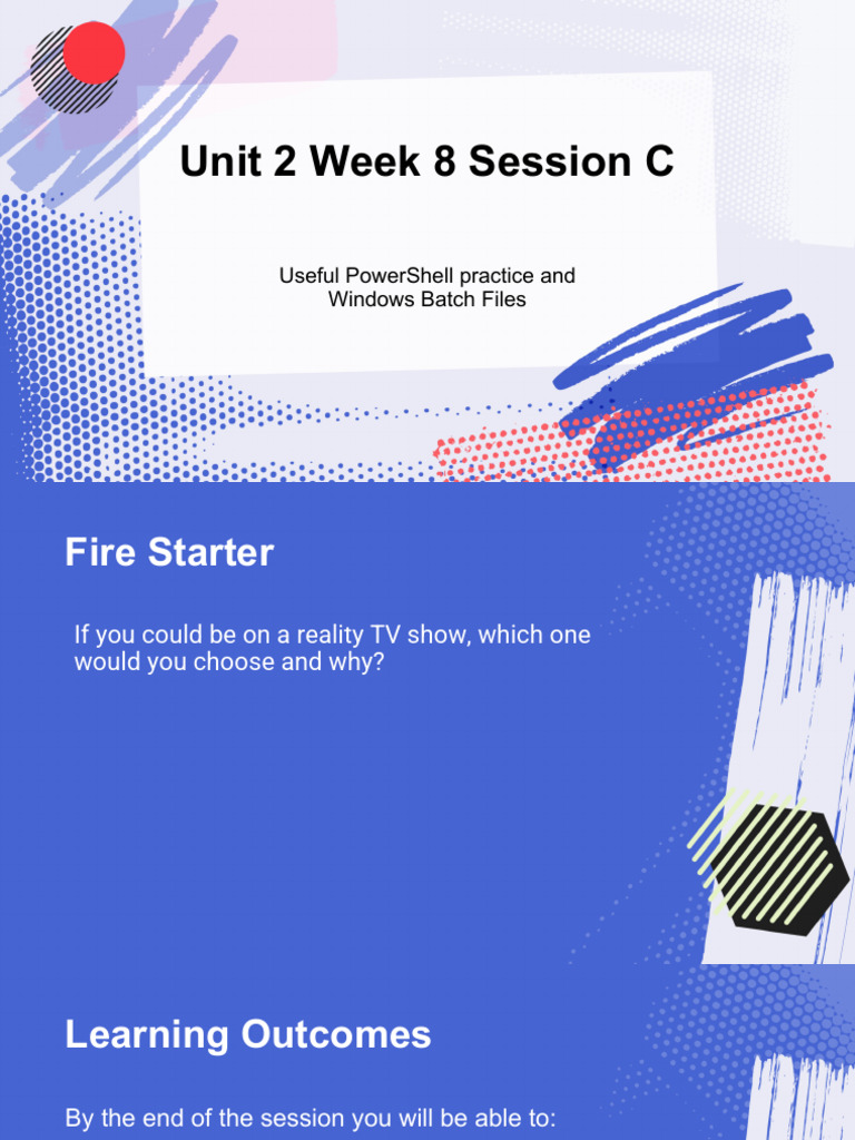 Unit 3 Week 8 C Learners | PDF | Command Line Interface | Computer File