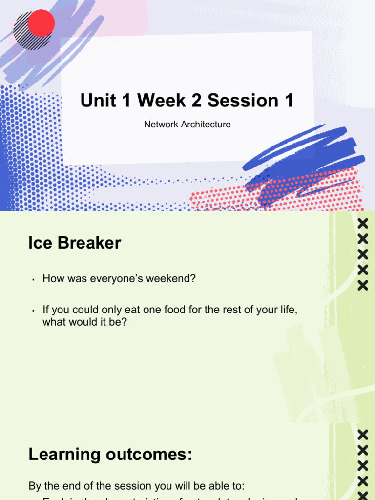 Infrastructure engineering Course slides = Unit 1 Week 2 A Learner ...