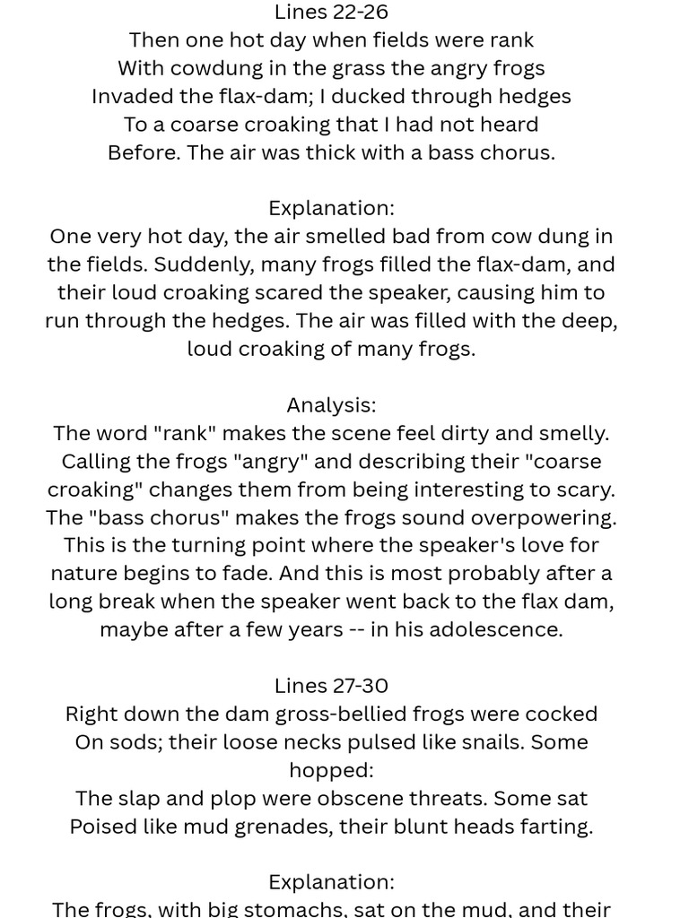 Line by Line Explanation of Abhisara The Tryst | PDF