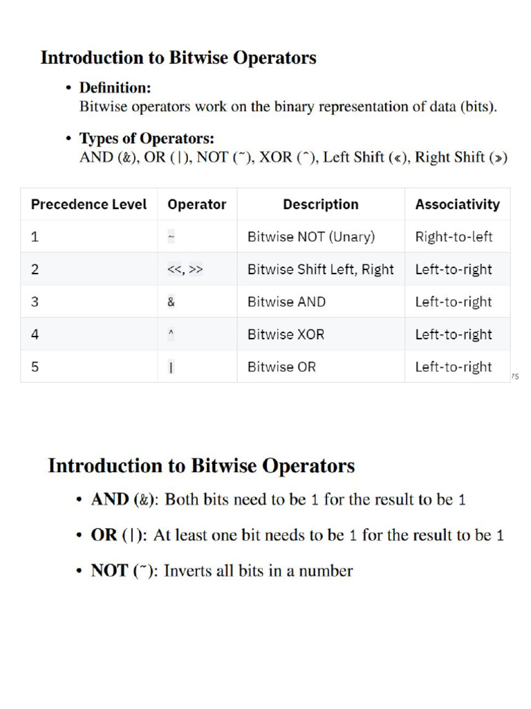 operaters&numbersystem | PDF | Numbers | Number Theory