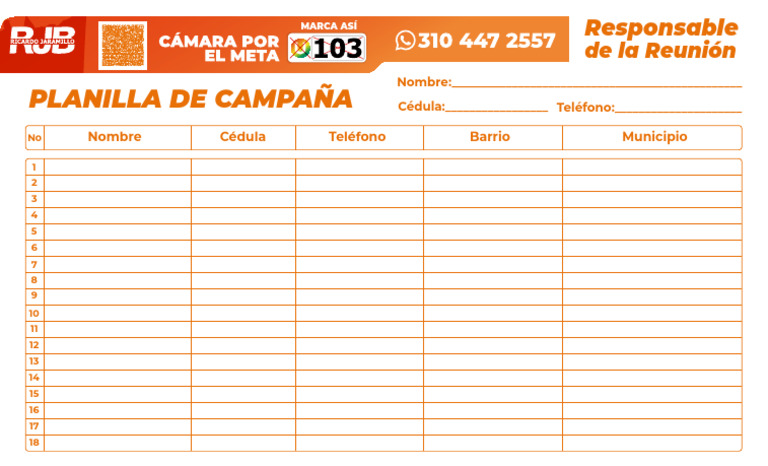 Planilla Campaña | PDF