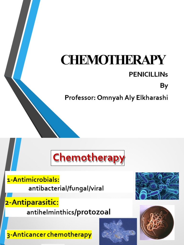Omnia ChemoIntrod & Penicillins Fin | PDF | Penicillin | Bacteria