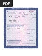 Indiana Dealer Reassignment Form | PDF | Common Law