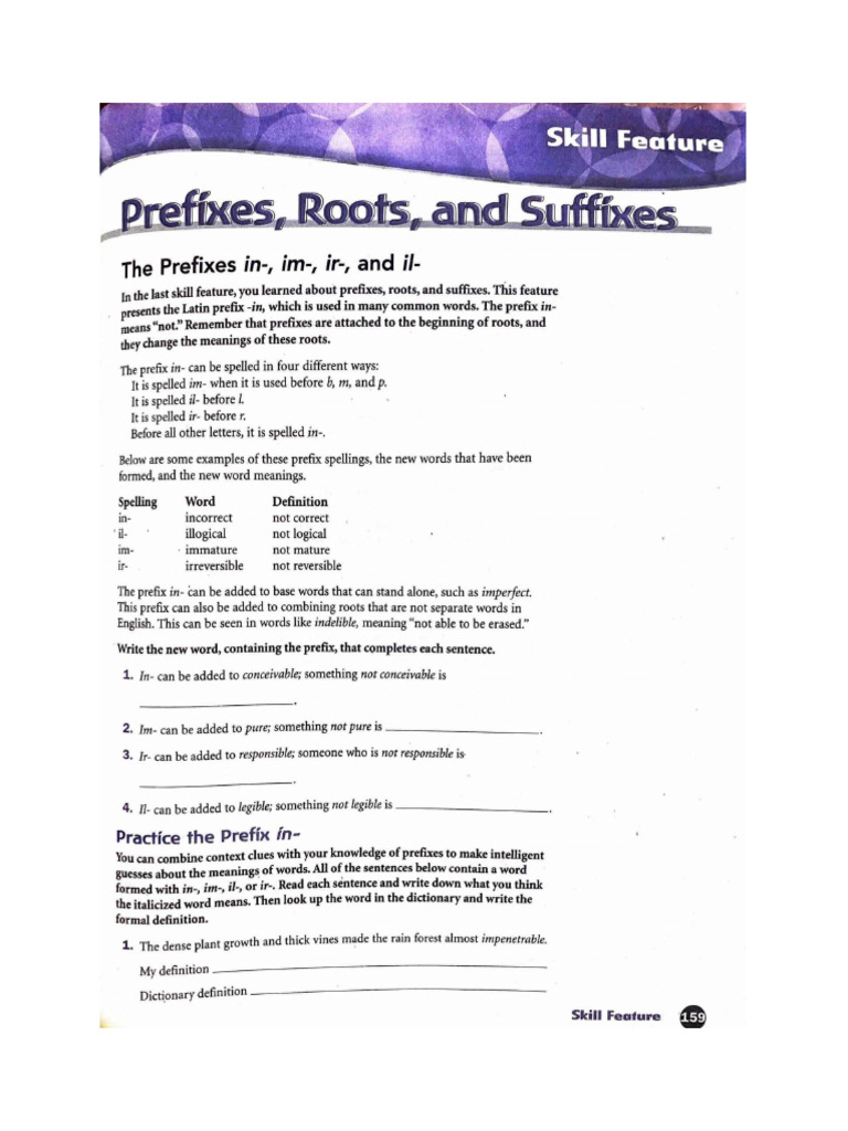 Prefixes | PDF