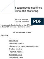 Detection of Supernovae Neutrinos With Neutrino-Iron Scattering