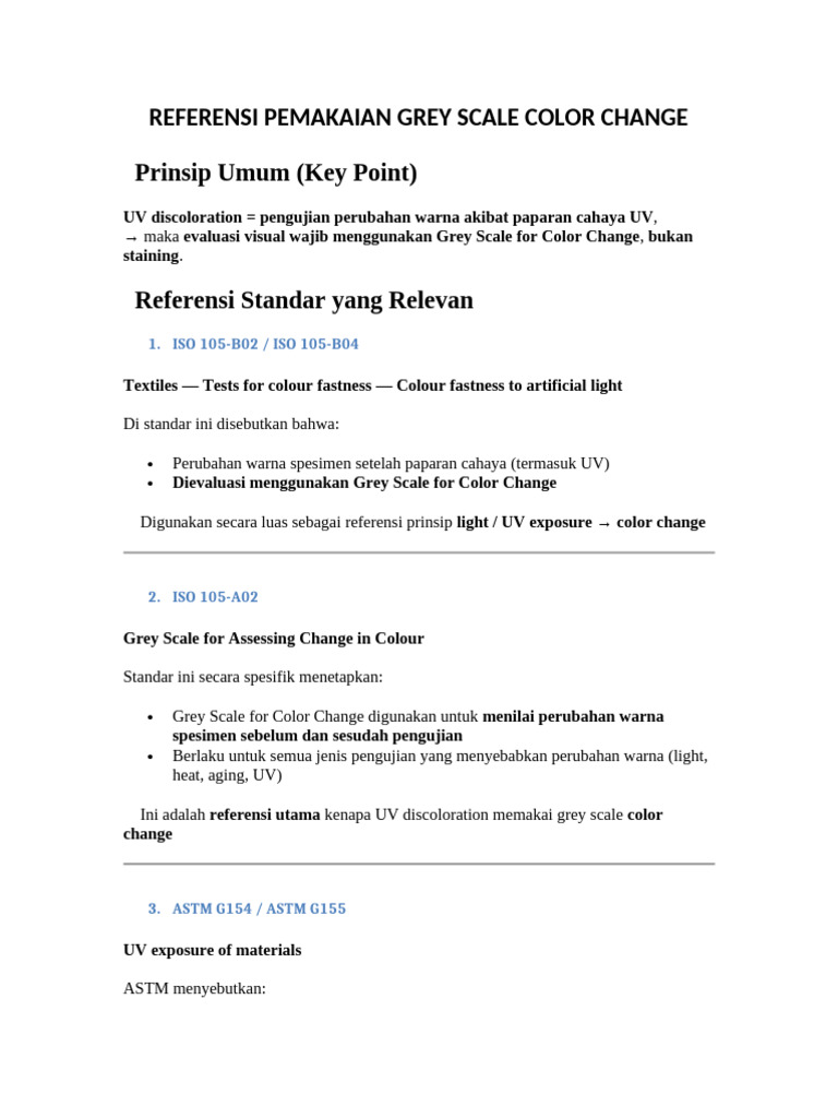 Referensi Pemakaian Grey Scale Color Change | PDF