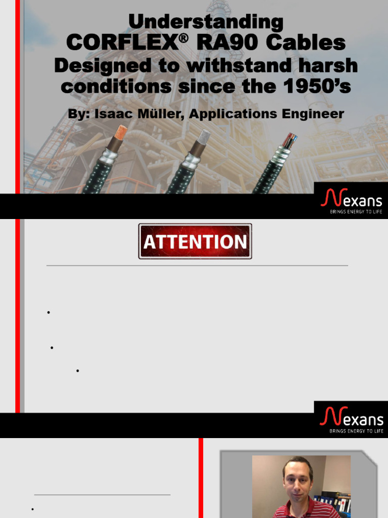 Understanding Corflex RA90 Cables | PDF | Electrical Conductor ...