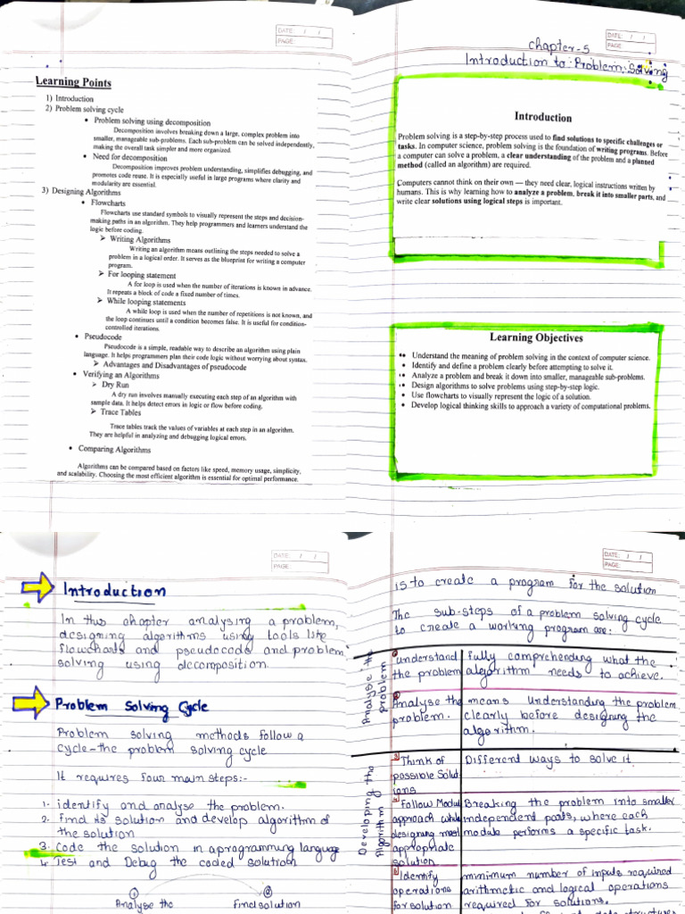 Chapter 4 Algo, Flowchart, Psedocode | PDF | Algorithms | Control Flow