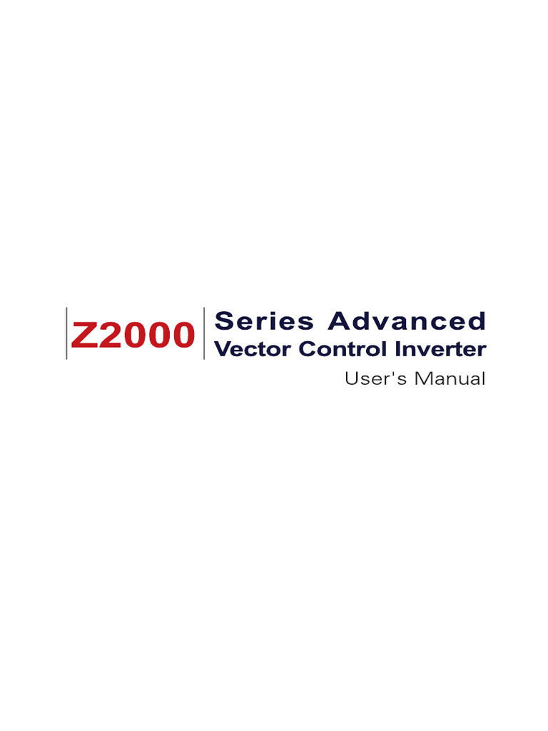 Z2000 Communication Protocol | PDF