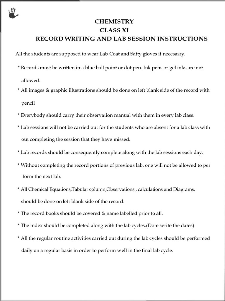 11 Chemistry Practical Record - 040926 | PDF