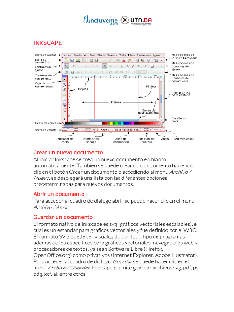 20 Inkscape - Interfaz | PDF