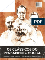 CULT Especial, n. 3. Os Clássicos do Pensamento Social