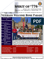 Vietnam Veterans of America Chapter 776 July 2012 Newsletter