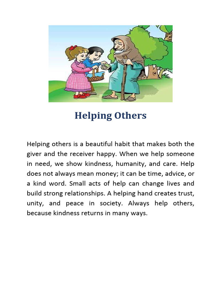 Helping Others | PDF