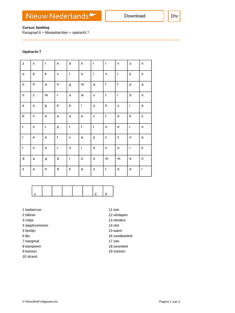 NN7 1hv SP 03 Opdr 7 Download | PDF