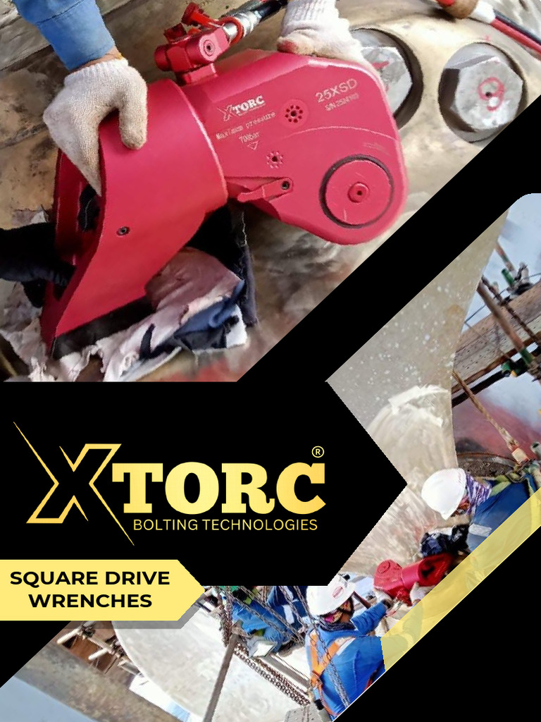 Xtorc XSD Square Drive Wrenches Data Sheet 012 | PDF
