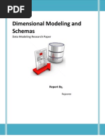 Dimensional Modeling and Schemas: Data Modeling Research Paper