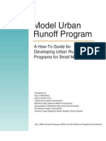 Model Urban Runoff Program