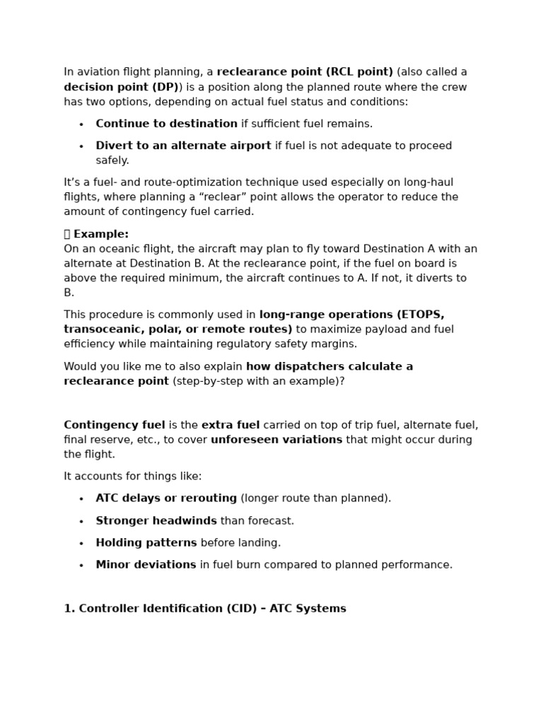 In Aviation Flight Planning | PDF | Air Traffic Control | Transport