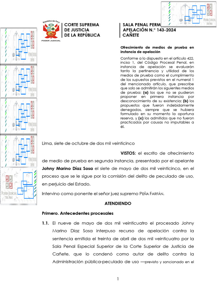 APL 24 0143 Regla Admisión en APL, Ofrecimiento Incorrecto Prueba | PDF ...