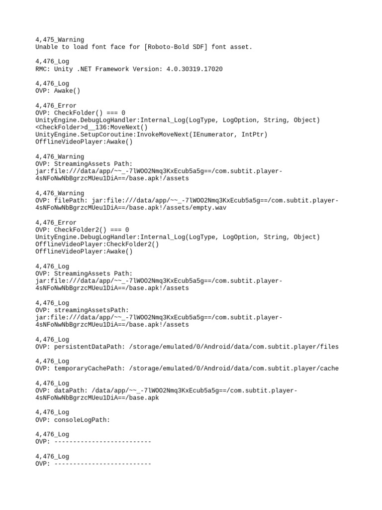 Logs | PDF | Callback (Computer Programming) | Directory (Computing)