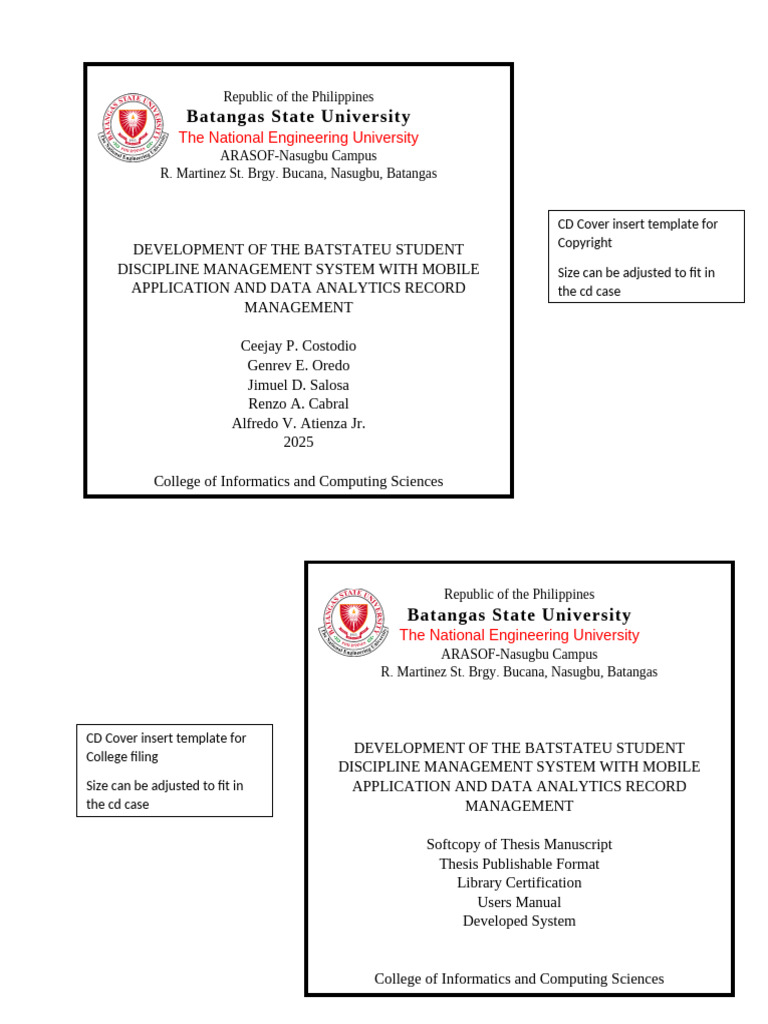 07 CD Insert | PDF