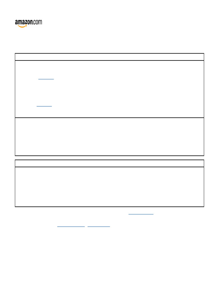 Order Document | PDF