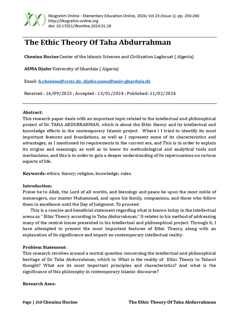 EEO-2437[1] | PDF | Theory | Rationality