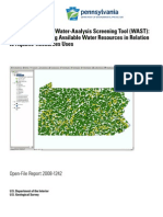 User's Guide To The Water-Analysis Screening Tool: A Tool For Assessing Available Water Resources